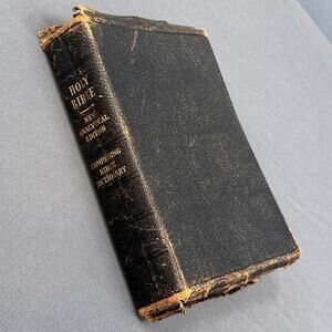 Vintage Black Holy Bible